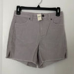 Aerie  Womens Shorts XS Gray Corduroy Hi Rise 5 Style‎ Pocket Pull On NWT Photo 0