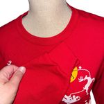 Fruit of the Loom  Ugly Chips Sweatshirt Women’s Size Medium Grandma/Reindeer Photo 2