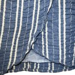 Lost + Wander  Blue White Striped Waves  Wrap‎ Mini Skirt With Bow EUC Size Small Photo 3