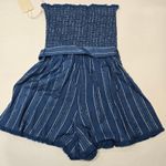 Tularosa  Laylah Romper in Indigo Small Photo 11
