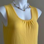 Chico's  Yellow Camisoles Summer Top Sz 1 Photo 4