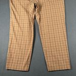 J Jill Womens 20 Brown Plaid Premium Bi Photo 2