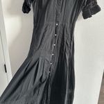 Love Shack Fancy  Edie Dress Black Size Small Photo 8
