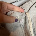 Natural Blue by Visitor cream linen pants Size L Photo 2