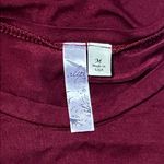 Alya Maroon  Side Ruched Dress medium Photo 3