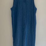 Westbound VTG  Denim Dress 100% Cotton Embroidered Nautical Dress Photo 1