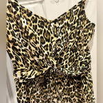 Candie's  Cheetah Print Spaghetti Strap Jumper‎ size XL Photo 4