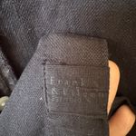 Frank & Eileen Mary Classic Black Denim Long Sleeve Shirt Dress distressed hem L Photo 13