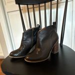 BP  black leather booties size 8 Photo 9