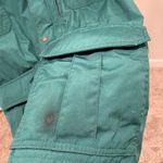 Rei Co-op  Eco Friendly 80s Vintage Green Drawstring Waist Hooded Coat Jacket Photo 3