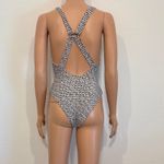 Anthropologie Tavik XS Jayce one piece tortoise detail swimsuit SW2 2965 Black Photo 8