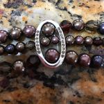 Swavorski Swarovski 3 Strand Pearl Bracelet Photo 2