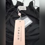 Oh Polly  RUMI Ruched Cut Out Sides Long Sleeve Mini Dress Photo 6