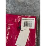 Universal Standard NWT Size 4XS (00-0) Fuchsia Pink Tie Dress Short Sleeve Photo 2