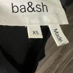 Ba&sh  feminine puff shoulder  Black sweater top Photo 4