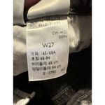 Levi's 501 Shorts Size 27" Black Hombre Denim Jean Cut Off Frayed Raw Hem Photo 6