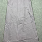 Urban Outfitters ‎ Dress M Lilac Midi Strapless M Linen Blend Womens Summer Beach Photo 0