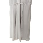 Mori Lee  by Madeline Gardner Gray Chiffon Dress US 8 Bridesmaid Cocktail Photo 2