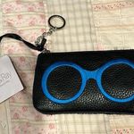 Mim & Ray leather card money keys case NWT Black Photo 0