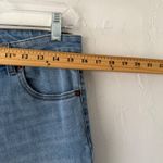 OAT New York Jeans Womens Size 10/30‎ Light Wash Denim Cropped Raw Hem Blue Photo 3