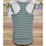 Calvin Klein NWT  Racerback Tank Top Pajama Sleep Shirt Green Logo Print Size L Photo 6