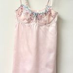 Victoria's Secret  Floral Sleeveless Underwired Slip Dress Light Pink Women's S Photo 0