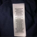 Adrianna Papell Navy Blue Lace Sheath Dress Size 8 Exposed Zipper Stretch Photo 11