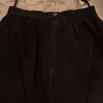 Bagatelle Vintage Suede Black Skirt Size 6 Photo 2