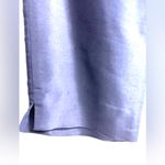 Ralph Lauren Lauren 10 Silk Fitted Flat Front Blue Ankle Pants Photo 3