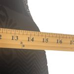 Free People  Women's Size 6 Small Black Velvet Sequin Wymsgoth Romantic‎ Top Photo 10