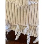Elliatt Beige Vivid Powder Knit Open Front Long Line Knit Cardigan Sweater S Photo 8