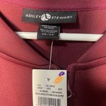 Ashley Stewart  Burgundy and Pink Bomber Jacket Photo 3