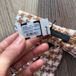 Lele Sadoughi NWT  CEDAR TWEED ACORN PEARL ANTOINETTE BOW BARRETTE Photo 7