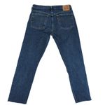 Levi's  501S Skinny Women's 32 Jeans W32 L28‎ Blue Distressed Button Fly Raw Hem Photo 1