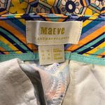 Anthropologie Maeve X  High-Waist Abstract Print Shorts size 6 Photo 13