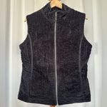 Woolrich  black corduroy vest 100% cotton size medium VGUC vintage Photo 0