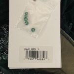 Mac Duggal  20645 Embellished Tulle Mini Dress Hunter Green Size 2 NWT‎ Photo 8