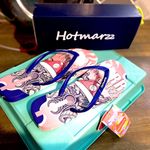 NIB Hotmarzz Women’s Flip Flops / Dark Blue / Size: 8M Size 8 Photo 1