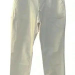 Old Navy Sky High Straight Carpenter Pant Creme Size 6 NWT Photo 0