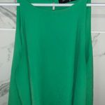 Julie Billiart Green Double Layer Top Photo 0