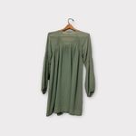 Umgee  USA Baby Doll Boho Peasant‎ Dress Olive Women's Small Photo 2
