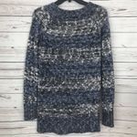 Urban Outfitters BDG Striped Shaker Stitch Cardigan Blue Gray White Size S Photo 1