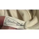 Vintage Shadowline Robe Large Ivory Embroidered Floral Pockets Belted USA Made Photo 12