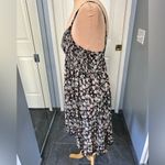 Black Floral Babydoll Slip Dress‎ Size M Photo 8