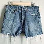 Levi's Levi’s Vintage 505 Boyfriend Cut Off Jeans Denim Shorts Size 32 Photo 0
