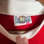 VTG Day Breeze Cats Kittens Snowflake Print Crewneck Sweatshirt Sz XL Red Photo 4