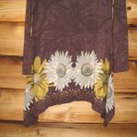 Desigual Brown Sunflower Tunic Top Photo 3