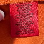 ZAC POSEN Z SPOKE SLEEVELESS FITTED ORANGE COCKTAIL PARTY DRESS 10 Photo 4