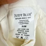 Judy Blue  High Rise Cuffed Jogger Jean Size 3/26 NEW Ecru White Non Distressed Photo 7