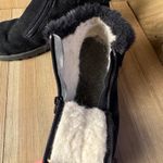 Rieker Tex Sz‎ 38 Waterproof Suede Leather Winter Ankle Boots Zip Faux Fur Black Size 7.5 Photo 4